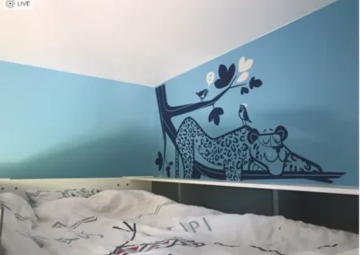 Intérieur chambre villa Nathan
