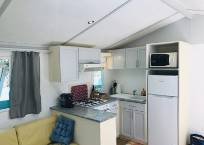 Cuisine ouverte du mobilhome Enjoy