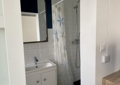 Salle de bain studio Océan