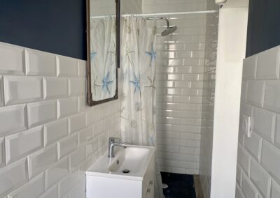 Salle de bain studio Océan