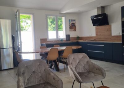grande pièce à vivre Villa Matheo
