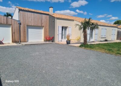 la villa Mathéo vue de extérieur