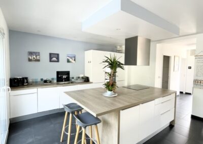 Grande cuisine ouverte Villa Rafael